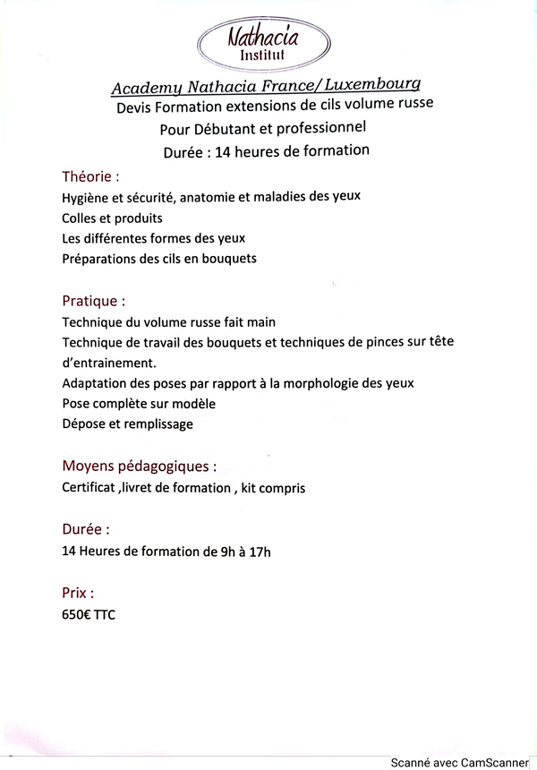 Formation volume russe